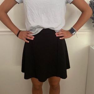 Black skater skirt, worn once.